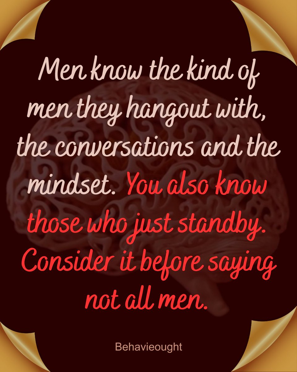 behavieought's tweet photo. Of course not all men, but the men around you, the men you know, the men you spend time with.

#notallmen https://t.co/tHNhKvLK4Z