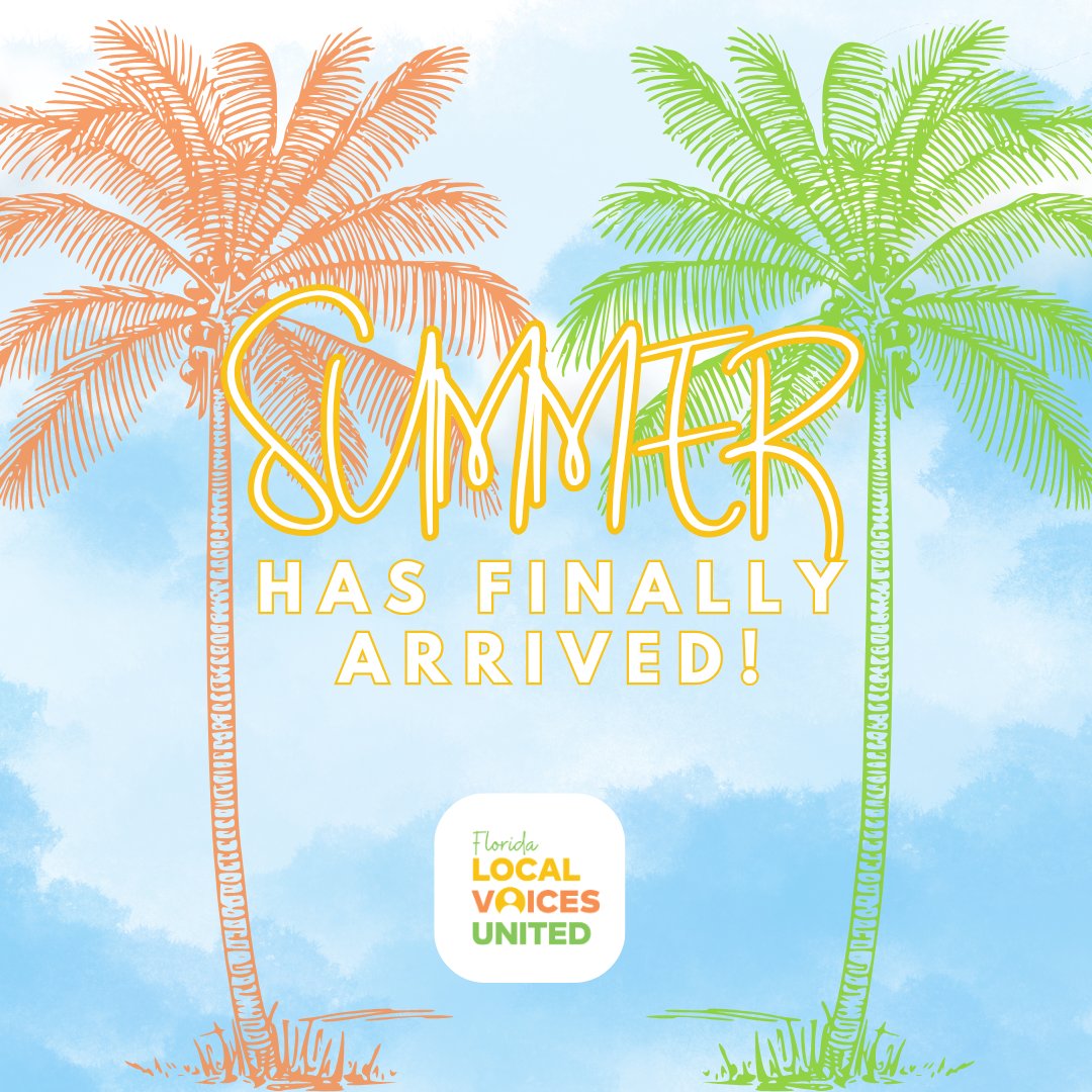 LocalVoicesFL's tweet photo. Our communities are buzzing with the energy of summer, and it’s the perfect time to enjoy everything the season has to offer! ☀️

From local markets and outdoor events to family days at the park, there’s no shortage of ways to connect, explore, and support the places that make our neighborhoods so special.

What are you most looking forward to in your community this summer? 🌻