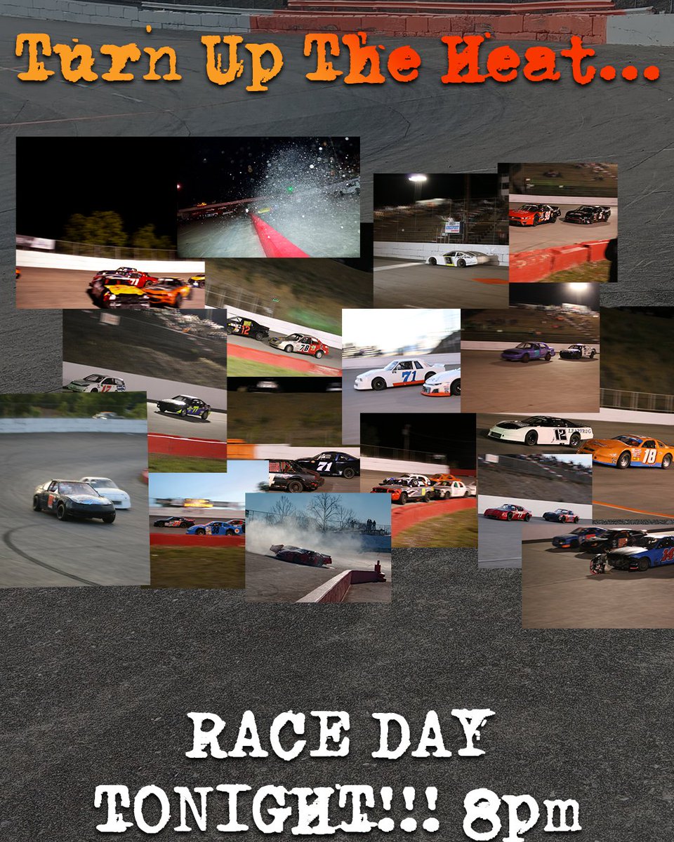 KpSpeedway's tweet photo. GET UP😤😤😤
 IT'S RACE DAYYYYYY
It's gonna be a stacked field. It's gonna be hot and slick. We're ready to roll for race 6 of the year!!!
WE'LL SEE YOU AT 8PM!!!!!

@NASCARRegional | @PRNAtTheTrack | @deezlugnutz | @BHCSports | @trackchatlive | @LMSCUpdates | @trackbarmedia https://t.co/tamDkpwZSG