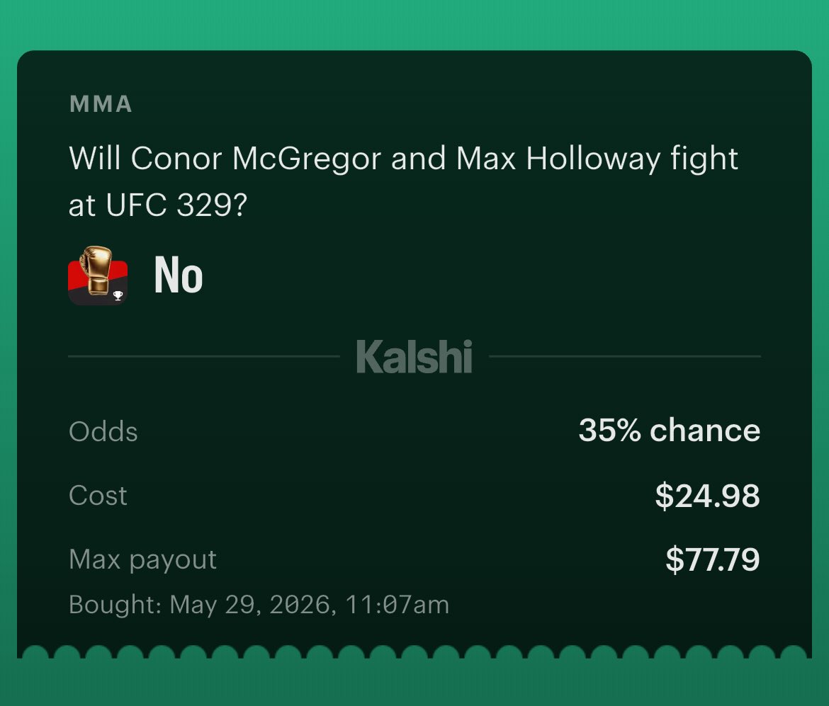 MitchRodrick's tweet photo. Shit ain’t happening #UFC329 https://t.co/VjWBgsz4WL
