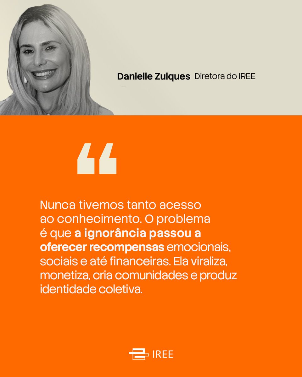 ireebr's tweet photo. . @daniellezulques analisa em seu artigo como a lógica das redes sociais transformou o debate público em uma disputa permanente por atenção, velocidade e engajamento, onde indignação e impacto emocional valem mais do que responsabilidade e apuração. 
🔗 Para ler, acesse https://t.co/mkR2BPzKpf