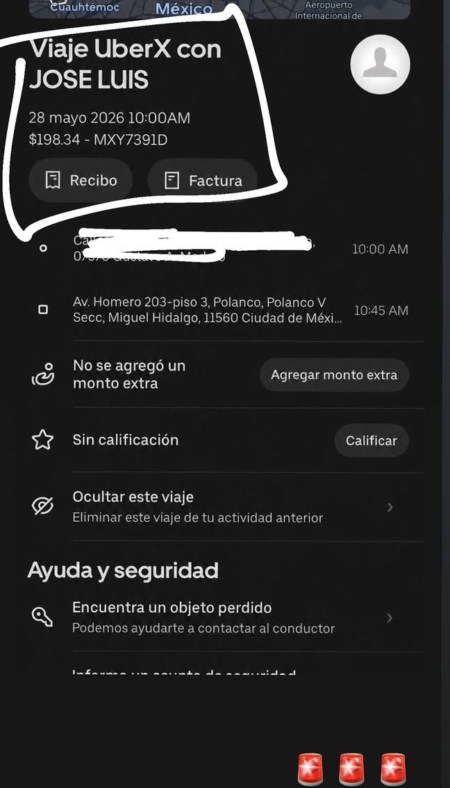 capi_abril's tweet photo. @zexmarti @Uber_MEX Ayer una amiga recibió acoso por parte de un chófer de @Uber_MEX , asco de servicio. https://t.co/GGz9tH2vmb