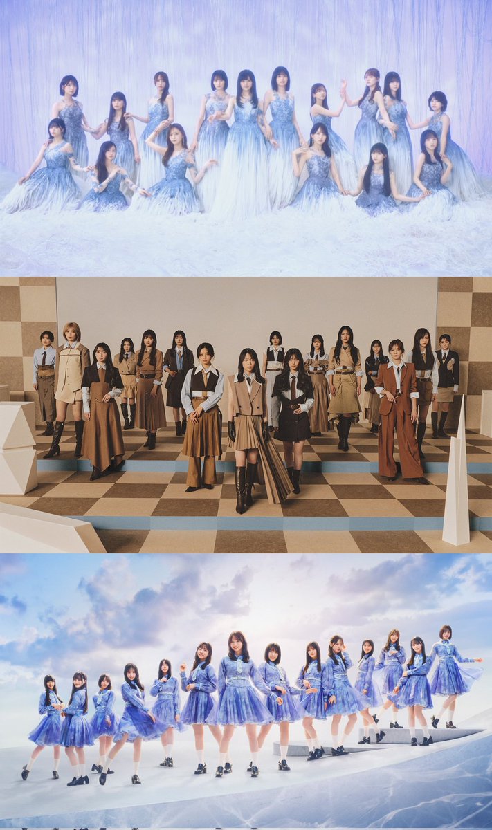 aozora_ands_48's tweet photo. “Let’s use the blue color concept without telling Sakurazaka46.” https://t.co/PxSUKBrCOI