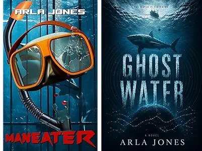 ArlatJones's tweet photo. A new deep sea thriller series starting with two novellas! Weird white shark sitings, diving deaths... near the area where the nuclear testing happened in 1960s... start the series now! https://t.co/5SrxLKgx0s #thrillerbooks https://t.co/oDe2LZK3O8