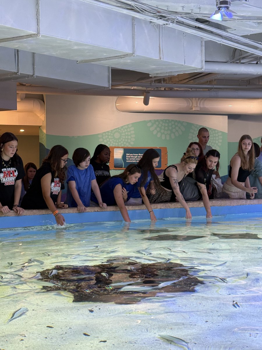 SEMSTigersROAR's tweet photo. Our 8th graders had an unforgettable field trip filled with fun, learning, and adventure! Students visited World of Coca‑Cola, explored amazing marine life at Georgia Aquarium, cheered on the Atlanta Braves at a game at Truist Park &amp; wrapped up a trip to Six Flags Over Georgia. https://t.co/7zPC1OiOkl