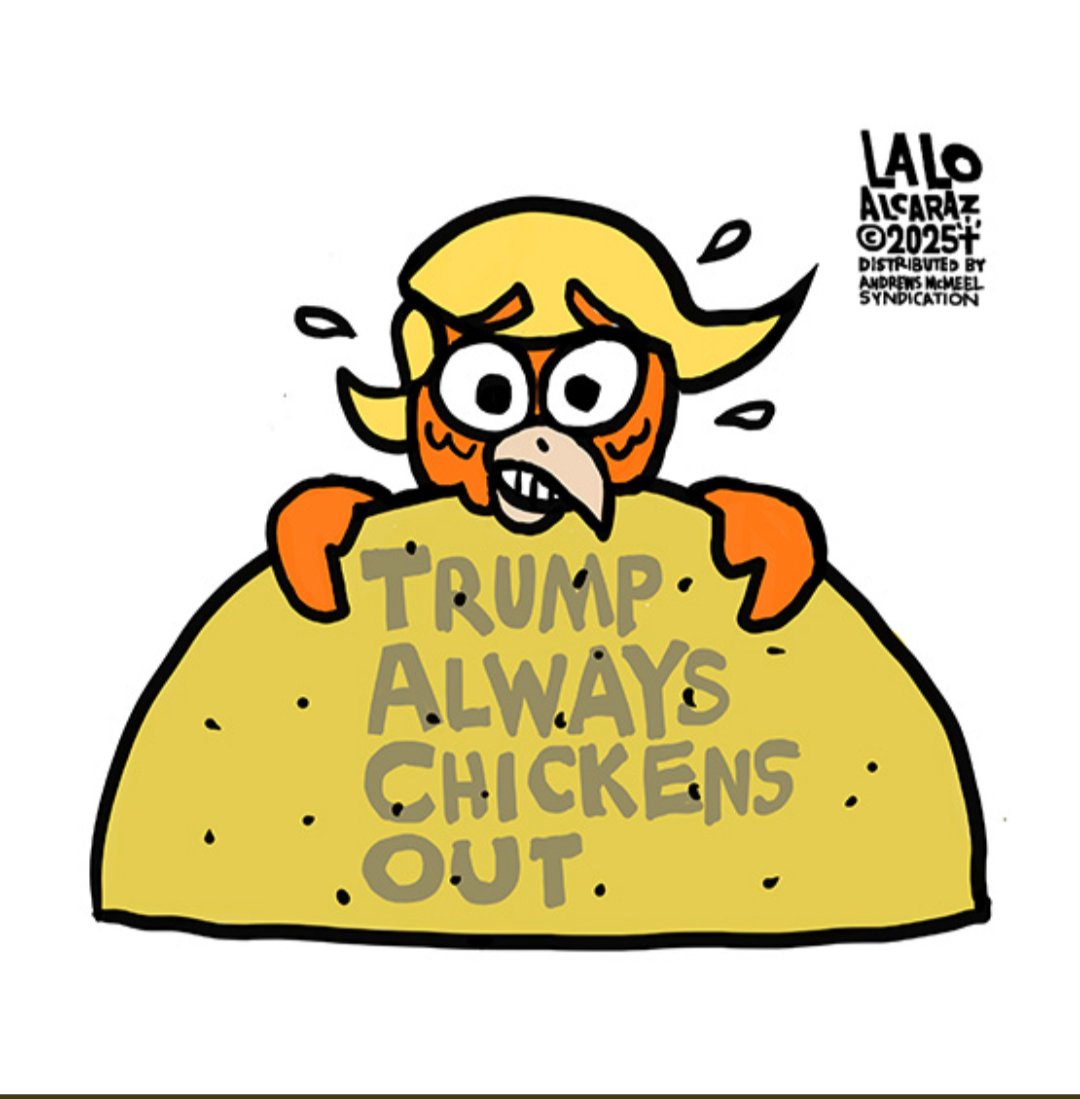 chuckbarr21's tweet photo. @RpsAgainstTrump TACO Trump..... https://t.co/i5J93cAMQS
