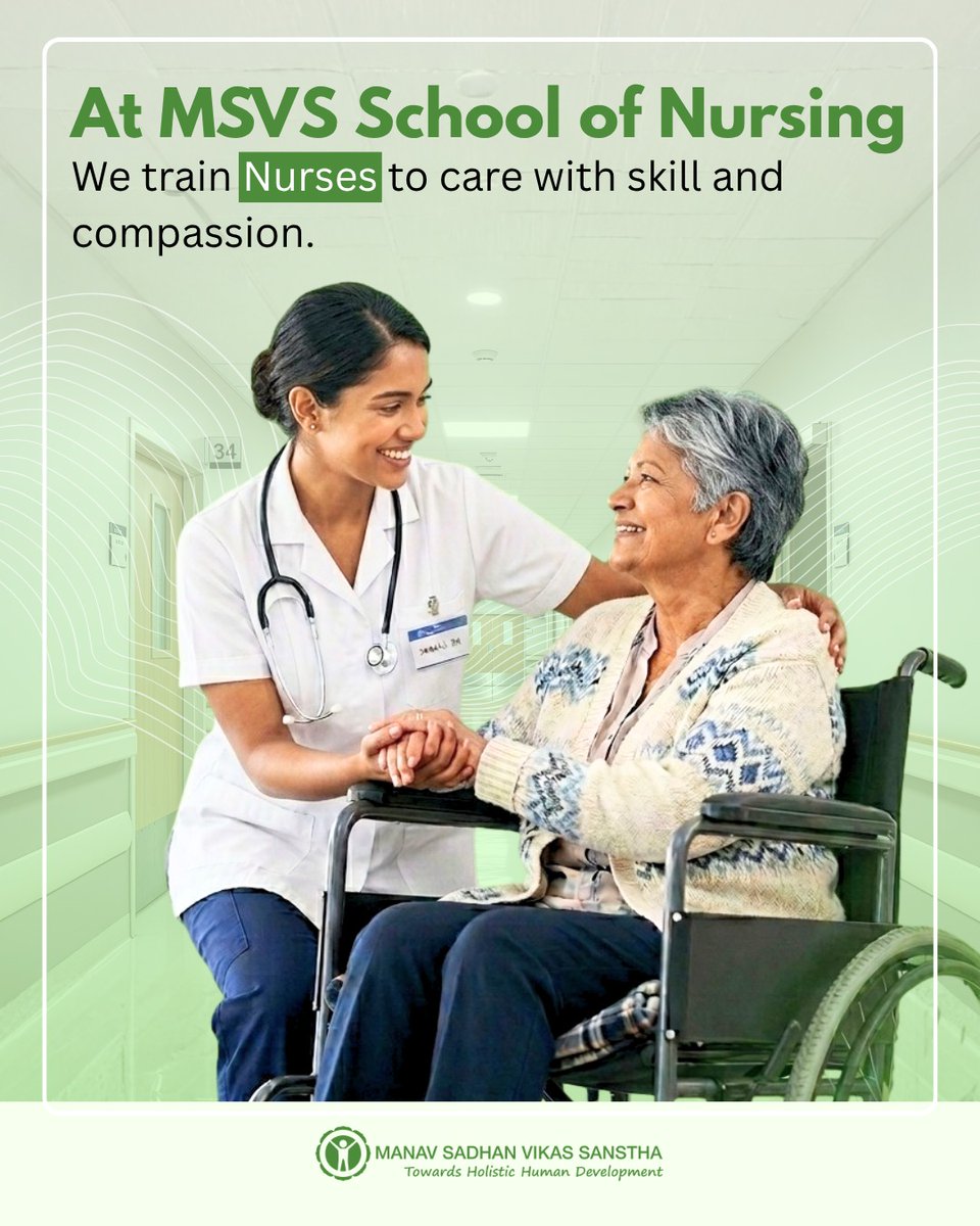 Msvs_orgs's tweet photo. At MSVS School of Nursing, students learn to combine skill with empathy, preparing them for the moments that truly matter.
@sureshpprabhu @Uma_Prabhu @ameyaprabhu @FollowCII @JSindhudurg @RatnagiriJSS @UN @UNESCO @AAI_Official @ICICIFoundation https://t.co/PdGChPk2C2