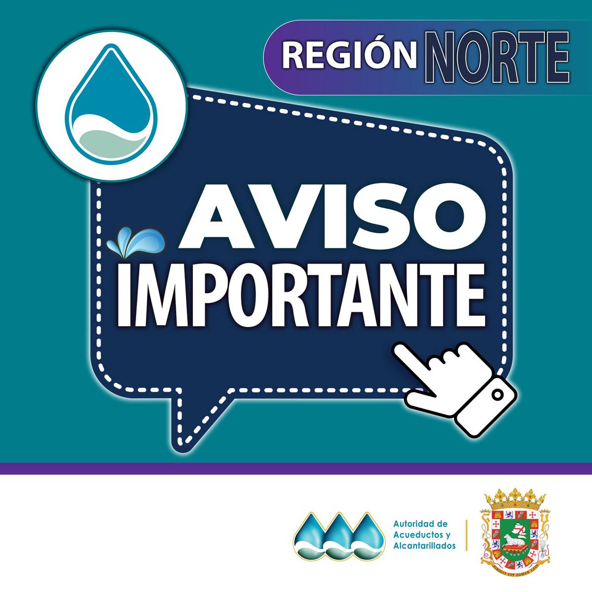 AcueductosPR's tweet photo. ✅ [Aviso] El sistema del tanque El Coquí en el Municipio de #Ciales reanudó operación luego de recibidos los resultados favorables del laboratorio y el endoso correspondiente.

💧Clientes en Fullana, Jaguas, Pesas, Santa Clara, La Línea, Casona y áreas aledañas tendrán restablecimiento gradual del servicio de agua potable durante horas del día y la noche de hoy, a medida que presuricen las redes de distribución.

✅ Acarreo de agua potable disponible en camiones cisterna para los clientes, en coordinación con OMME Ciales, mientras avanza la recuperación del sistema.