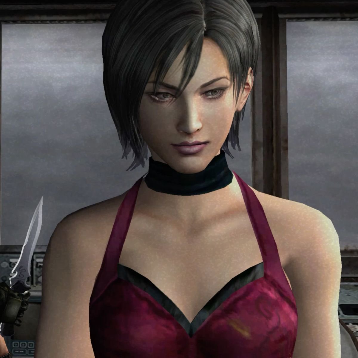 getosanz's tweet photo. Ada Re4 classic.                    Ada Re4 remake https://t.co/aPcdJhX9Ph
