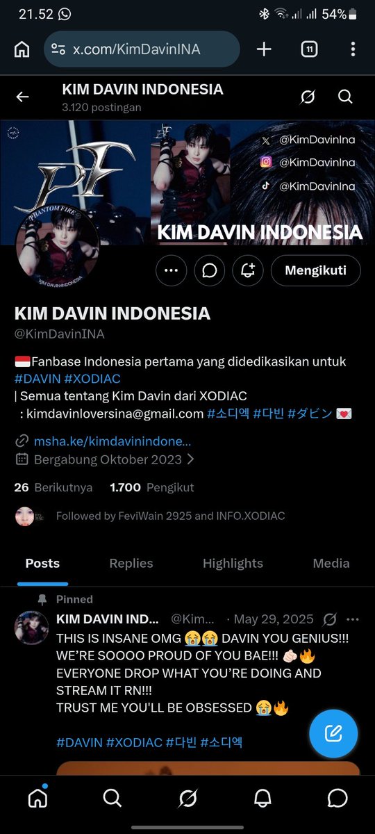 safa7337's tweet photo. happy birthday kim davin, semoga di hari yang bahagia ini kamu selalu diberi kesehatan dan keselamatan, makasih udah hadir sebagai xodiac, aku berdoa semoga xodiac bisa terus bersinar terang. love you my x beyond the world #소디엑 #다빈 #GAkimdavinINA https://t.co/9Q0YSOKCx1