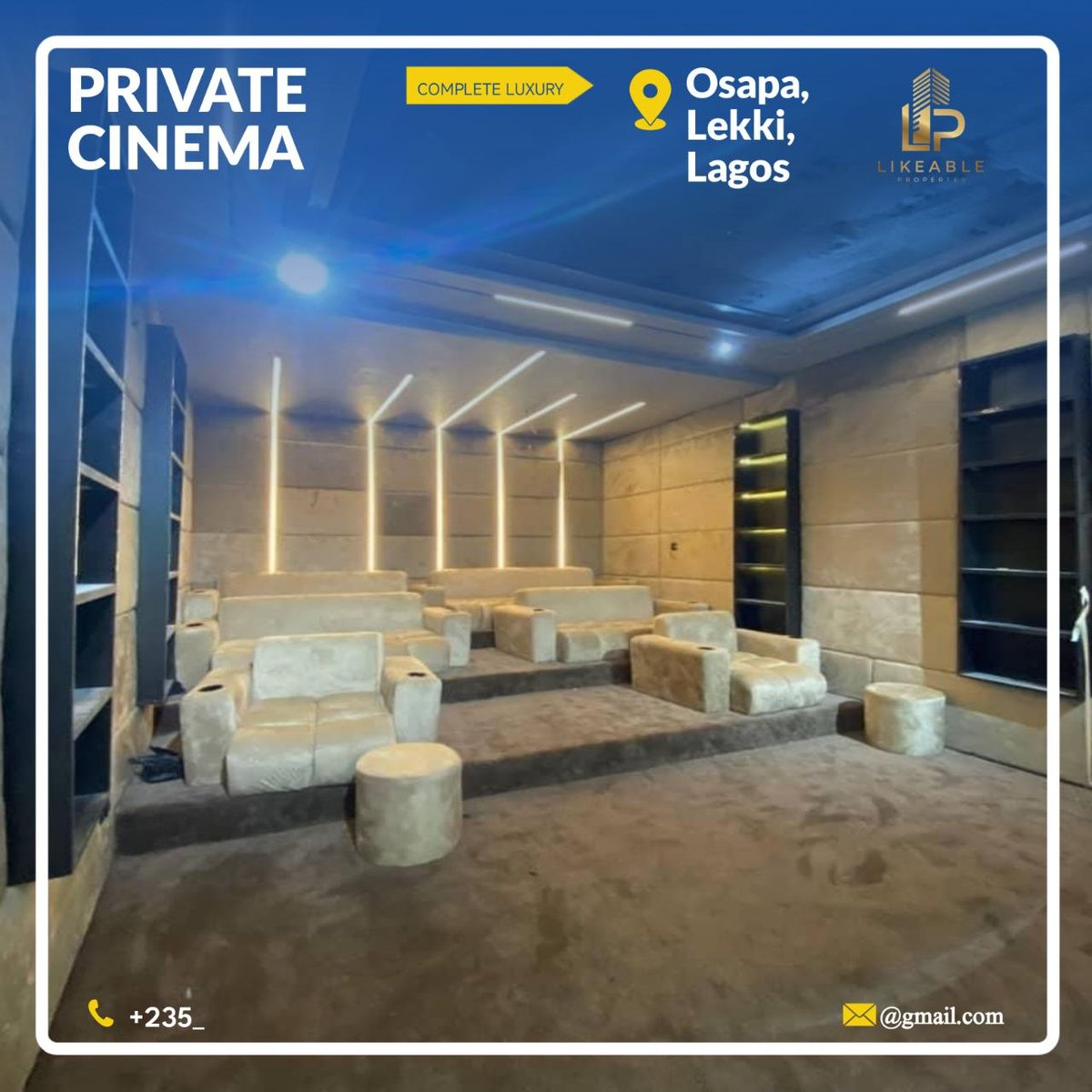 likeable2023's tweet photo. Luxury 5-Bedroom Fully Detached Duplex + BQ • Osapa, Lekki • ₦1.55BN

For Sale: Premium 5-bedroom fully detached duplex with Boys’ Quarters, cinema, swimming pool, and gym, located in a secure and serene environment in Osapa, Lekki

📍 Location: Osapa, Lekki, Lagos https://t.co/p4ozbkrDcZ