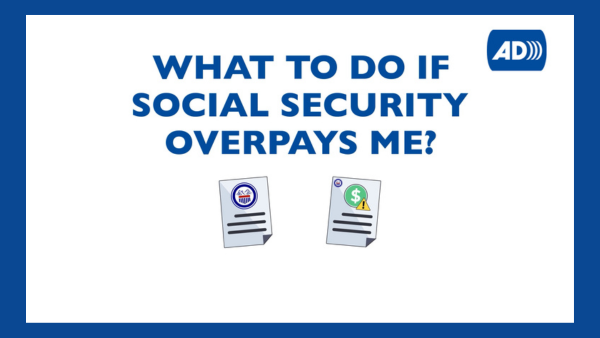 DisabilityRtsSC's tweet photo. If you think you might have received too much money from Social Security, this video breaks down the steps you can take. Watch now to learn what to do.
📺English: https://t.co/5X3PzTiRoN 
Also available 
📺 En español: https://t.co/RlXEhihtWl
📺 ASL:   https://t.co/h0RevB7Lm6
Know your rights. Take action. 
#DisabilityRights #SocialSecurity #KnowYourRights See less