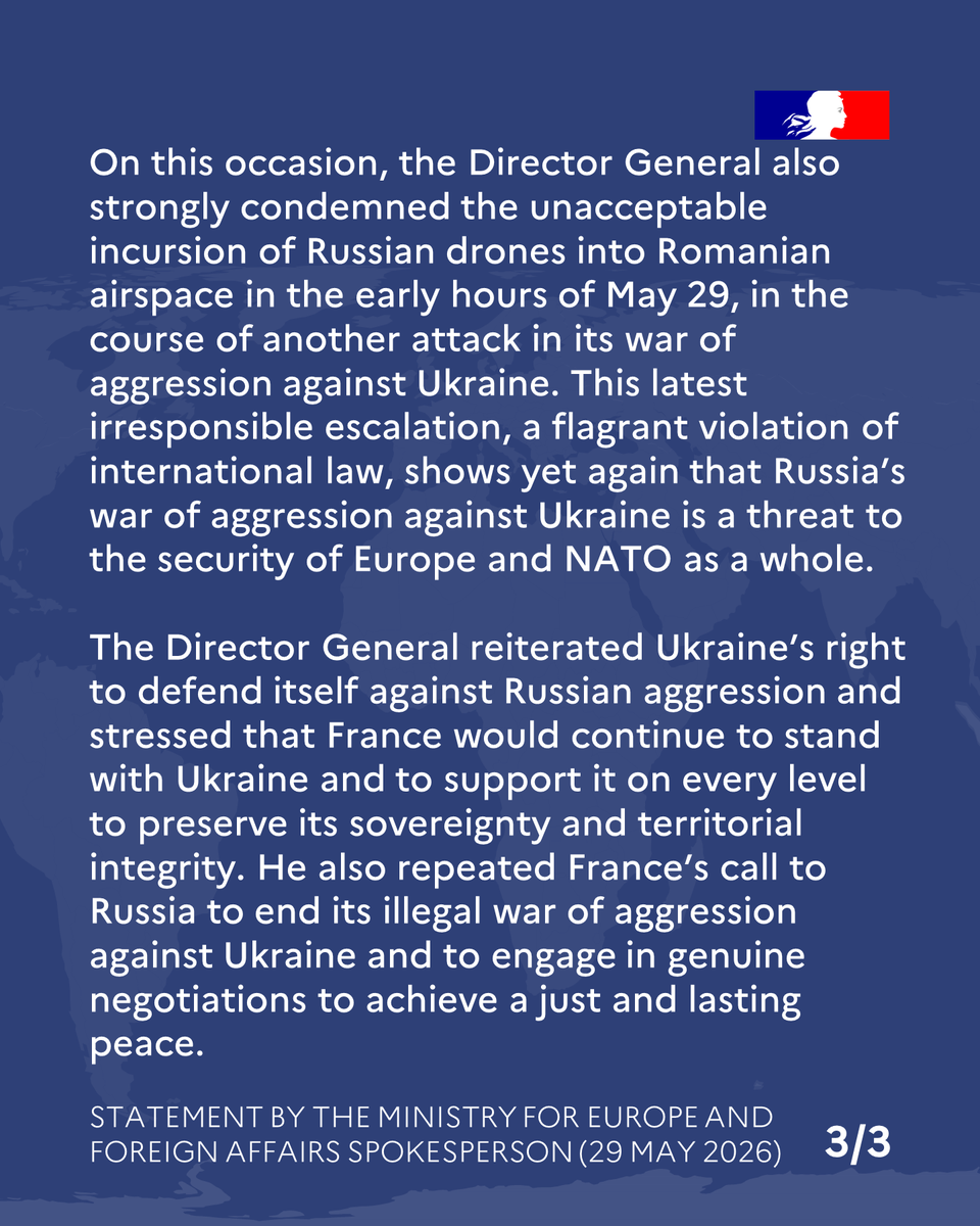francediplo_EN's tweet photo. #Russia | Summoning of the Ambassador. https://t.co/q1frIIQimt