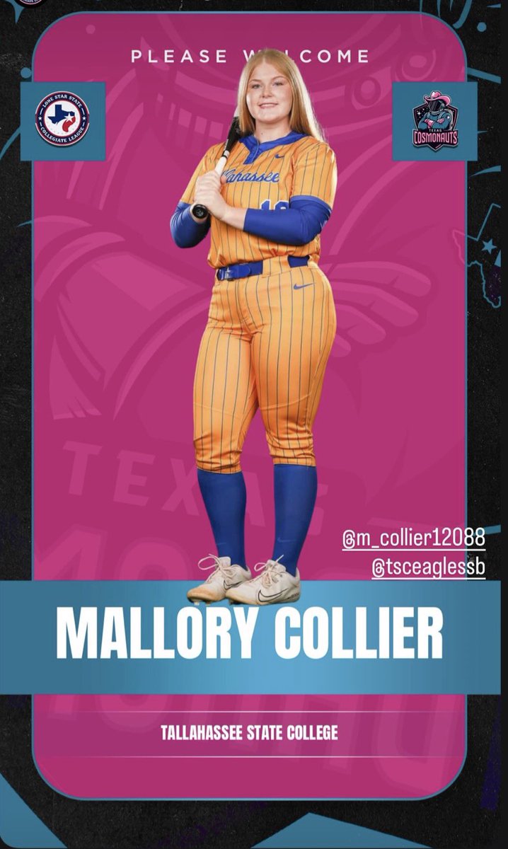 Mallory Collier softball tweet media