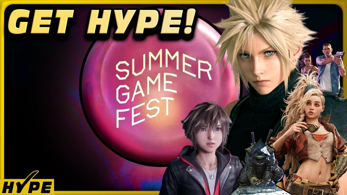 WarriorsofHype's tweet photo. Next week will be PURE HYPE! Here's our predictions for the State of Play and Summer Game Fest! 
Even better, @GenesissVII, joined the party for both episodes! https://t.co/Fay8Zgmy0e