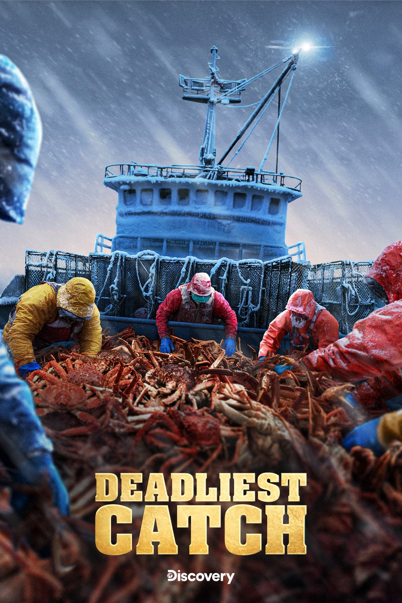 abrubinow's tweet photo. Please tune in tonight at 8/7c on Discovery and streaming on HBO Max for our latest installment of DEADLIEST CATCH.

DEADLIEST CATCH
Episode 2204: Hunger Game

Thanks for watching CATCH-22!

@DeadliestCatch @StreamOnMax @OriginalProds @FremantleUS @Discovery https://t.co/6X0TMQNQ7q
