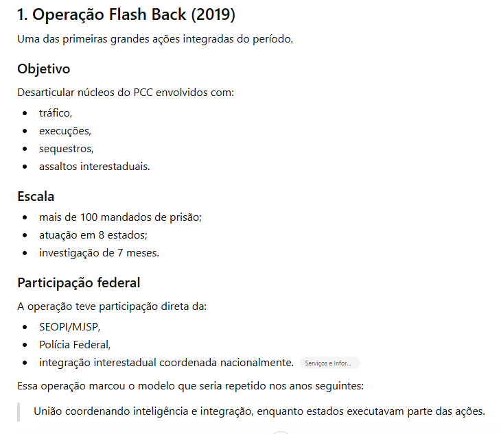masterfocus's tweet photo. @queenofonme Não fez mesmo? Quer palpitar ser ter pesquisado minimamente? Vou fazer uma thread SÓ PRA VOCÊ, com as operações do Governo Bolsonaro contra o PCC e CV! https://t.co/daUbaruMsE