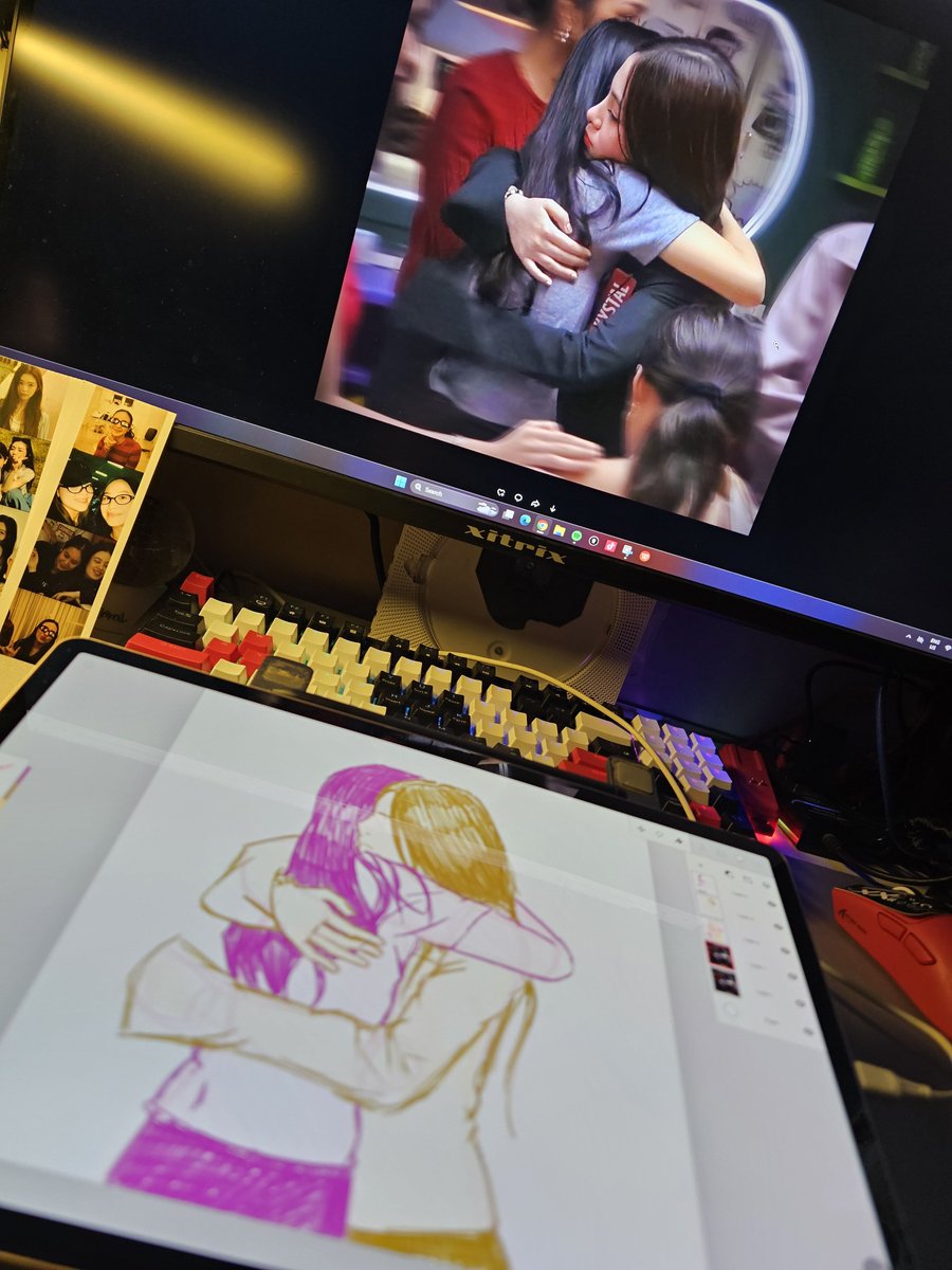 GermsRocket's tweet photo. #capkrys Fanart WIP 
Habangbuhay Pansamantala inspo 🩷💛 https://t.co/PPyHgBSXKw