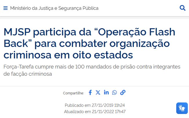 masterfocus's tweet photo. @queenofonme Não fez mesmo? Quer palpitar ser ter pesquisado minimamente? Vou fazer uma thread SÓ PRA VOCÊ, com as operações do Governo Bolsonaro contra o PCC e CV! https://t.co/daUbaruMsE