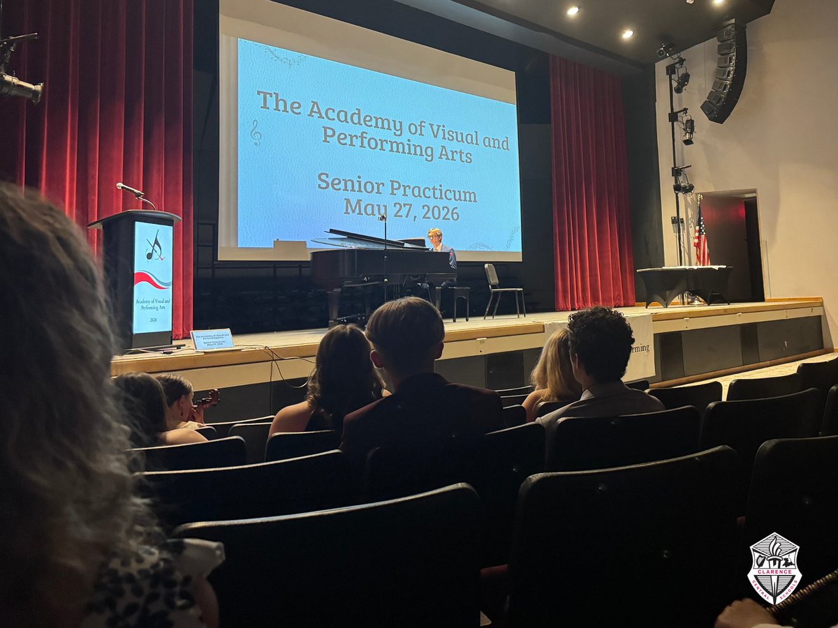 ClarenceCsd's tweet photo. The talents of our @CHS_Devils' Academy of Visual and Performing Arts students were on full display at this week's Celebration of the Arts. The program gives students the chance to expand their art-related experiences, and we are so proud of our latest graduates! #ClarenceProud https://t.co/DL35qdt2qc