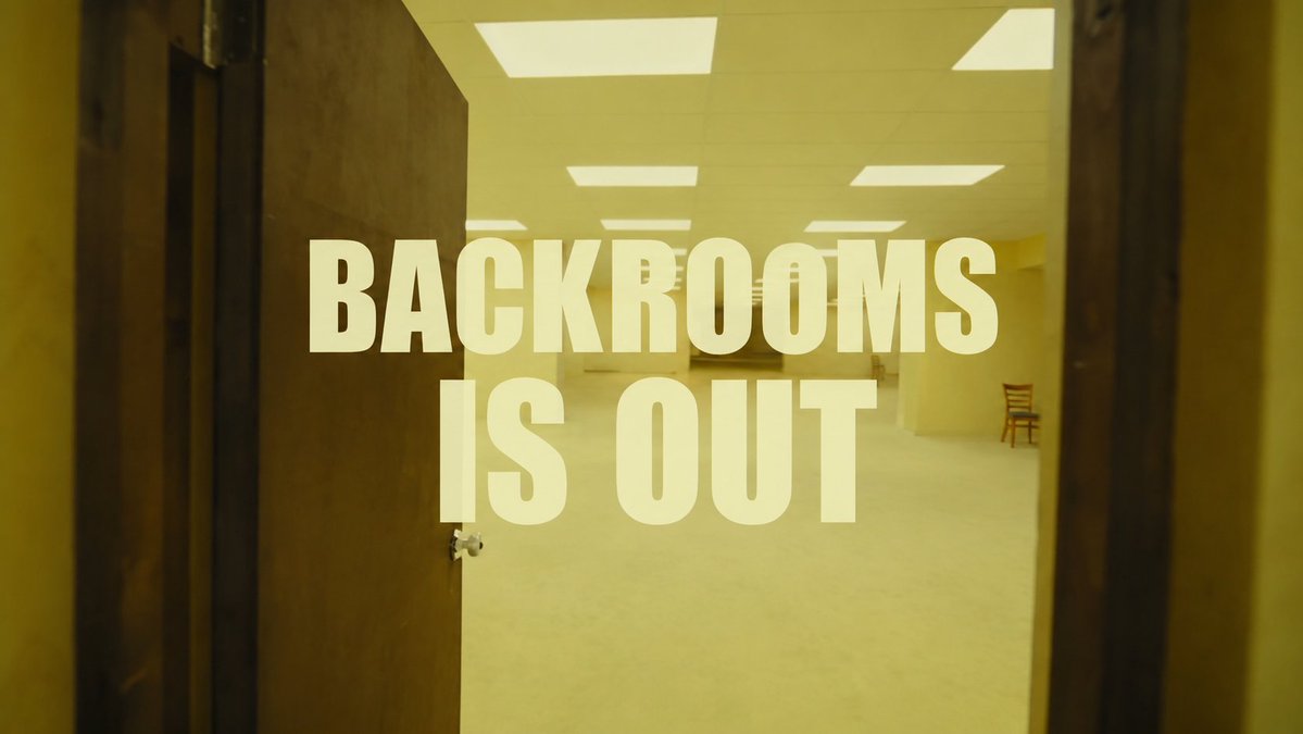 VenomSonyMarvel's tweet photo. After DAYS of counting, my little countdown comes to an end...

Is Backrooms Movie out yet?

YES!

Thank you all for the support!

We trully made it. https://t.co/vWOt9YGi4h