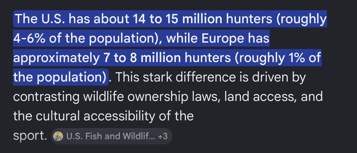 ArthurKnight323's tweet photo. @Y40IFRQTTING Hunter numbers alone prove how wrong you are. Euros used to mock Americans for being provincial hicks but now we don’t go outside enough apparently. https://t.co/5jCjr9ruOP