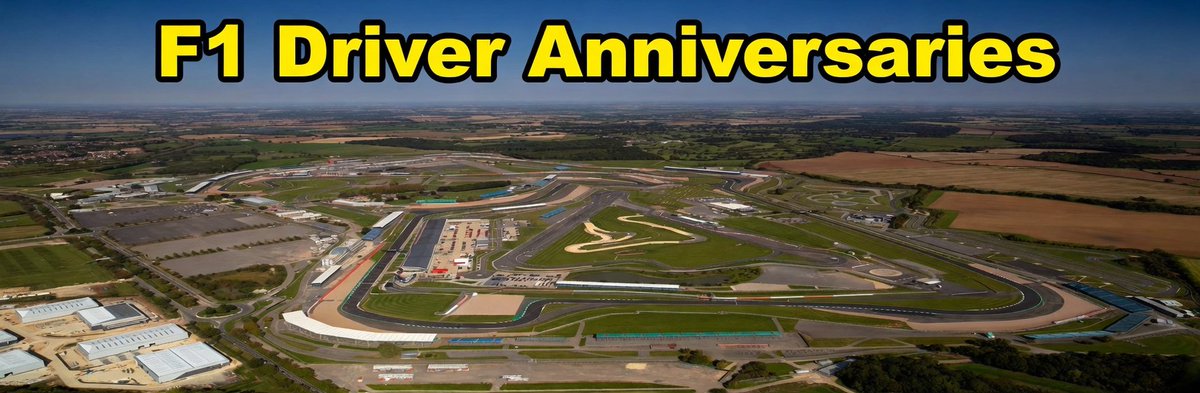 F1 Driver Anniversaries (Fan Account) 🏁 tweet media