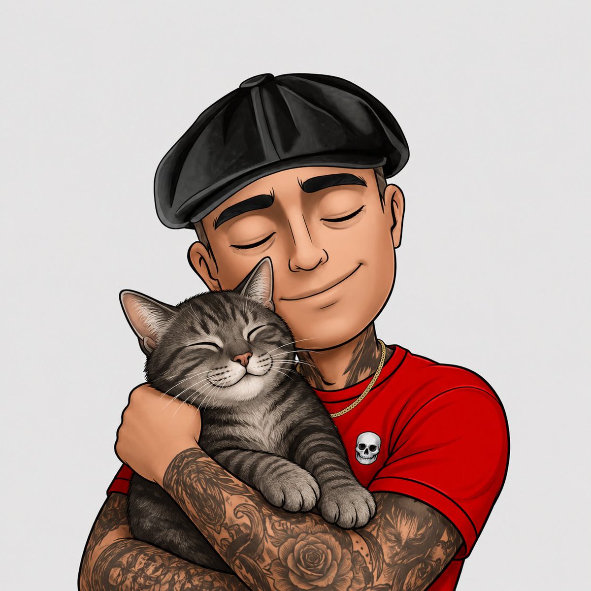 skidcitynft's tweet photo. Happy International 
Hug Your Cat Day😺🫂
#Caturday https://t.co/E8ZtaebkBt