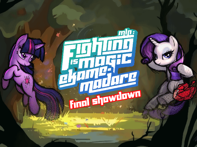 FurryVideoGames's tweet photo. Several individuals and teams have set out to finish development on Fighting is Magic. A few still active examples are FiM: Aurora by WindowsLogic Productions and FiM:Ekame Madare by Tails Rahman.

FiM:Aurora : https://t.co/7XFzVjTzSZ

FiM:Ekame Madare : https://t.co/UiRGbIXg3v https://t.co/FwMlRr60xS