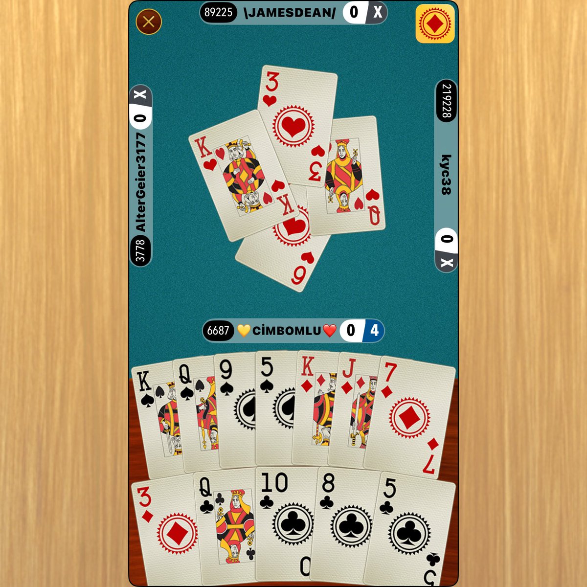 ferdikolik07's tweet photo. Çay demlensin, Batak zamanı! ☕ Kim var bizim masada? @adikusgames ♠️♥️♣️♦️ #BatakKeyfi https://t.co/wbdEYLntiH https://t.co/MmkwYJWK0w