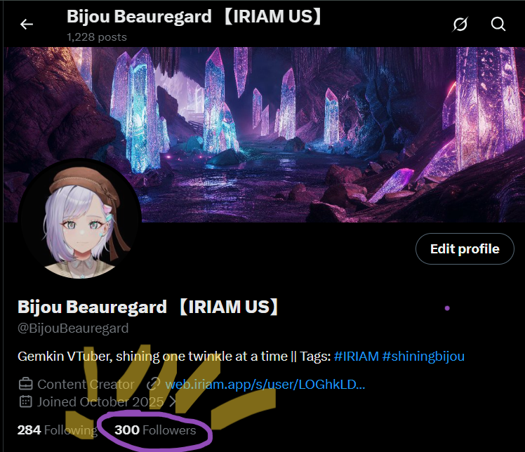 BijouBeauregard's tweet photo. WHA! When did... 👉👈🥺 Hi, thank you for following me and I hope it was worth your whiles
#pngtuber #IRIAMstreamer #shiningbijou https://t.co/PoxcRl2Eda