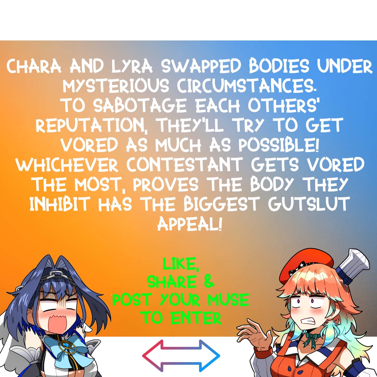 💙''Lyra'', the Vorny Warden 🧡 tweet media