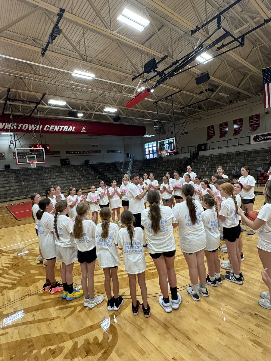 BCladybraves's tweet photo. FAILURE FUELS SUCCESS
Our final day of camp focused on putting it all together—shooting, competing, and finishing with 5 on 5. 🏀 We loved getting to spend the week with the girls! https://t.co/j0XzCAD4hD