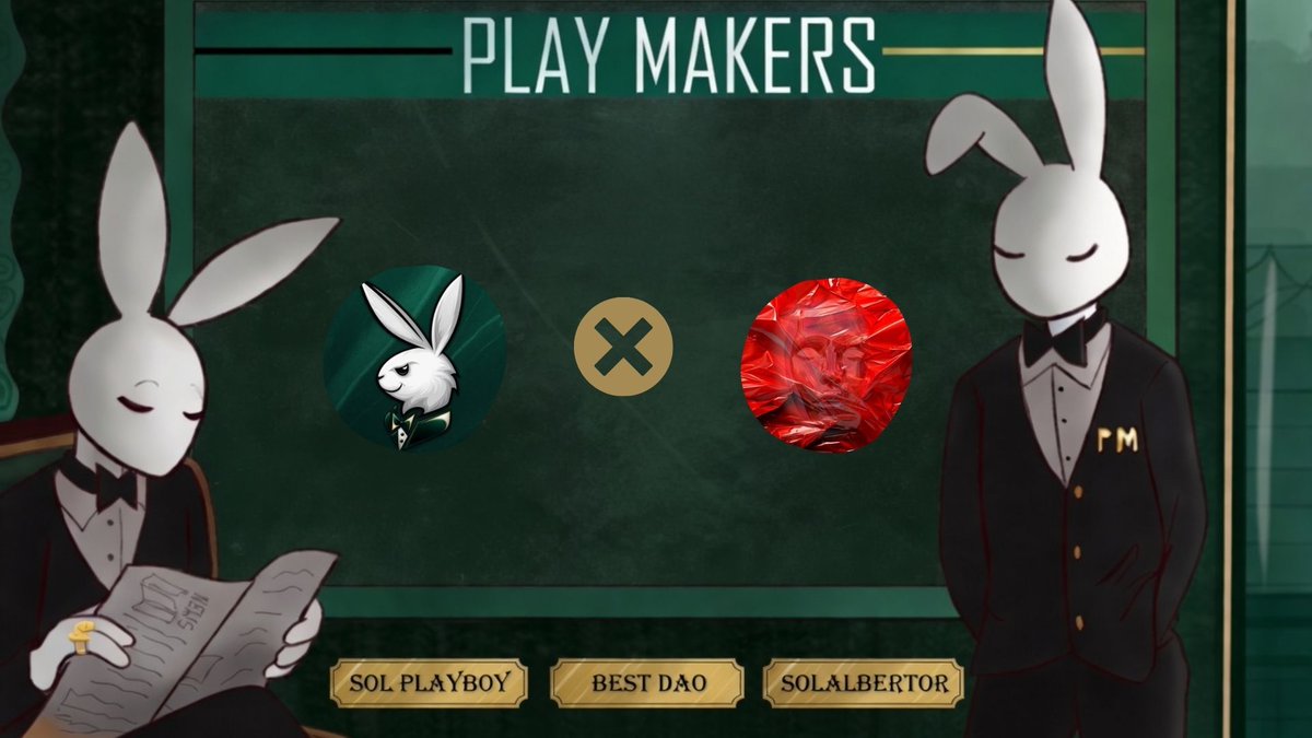 PlaymakerDAO's tweet photo. Another Playmakers Win.🫡    

Proud to collaborate with @Deja_Vu_Effect, looking ahead with this great project.      

Happy to keep bringing great opportunities to our members.🐰 https://t.co/aHXM4crEBx