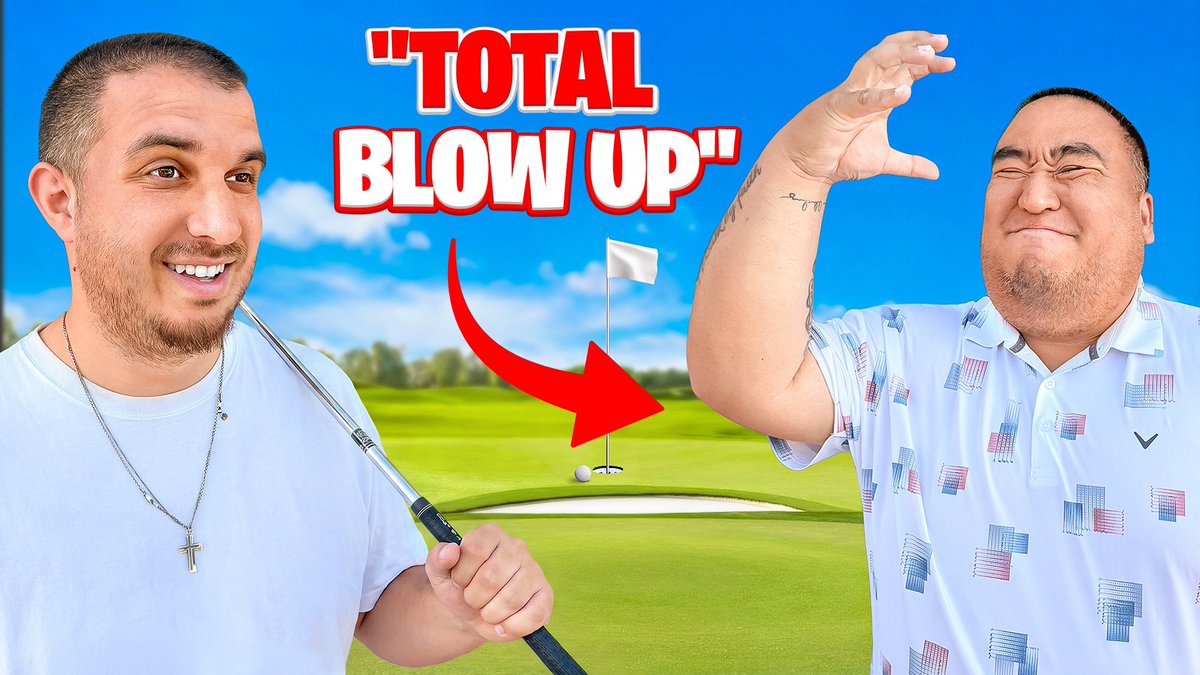 MattyTingles's tweet photo. New Golf Video on the second channel ⛳️

Some good golf, some okay golf and some bad golf lol 

Go watch it: https://t.co/JoobynR9Hr https://t.co/DPNK379ai2