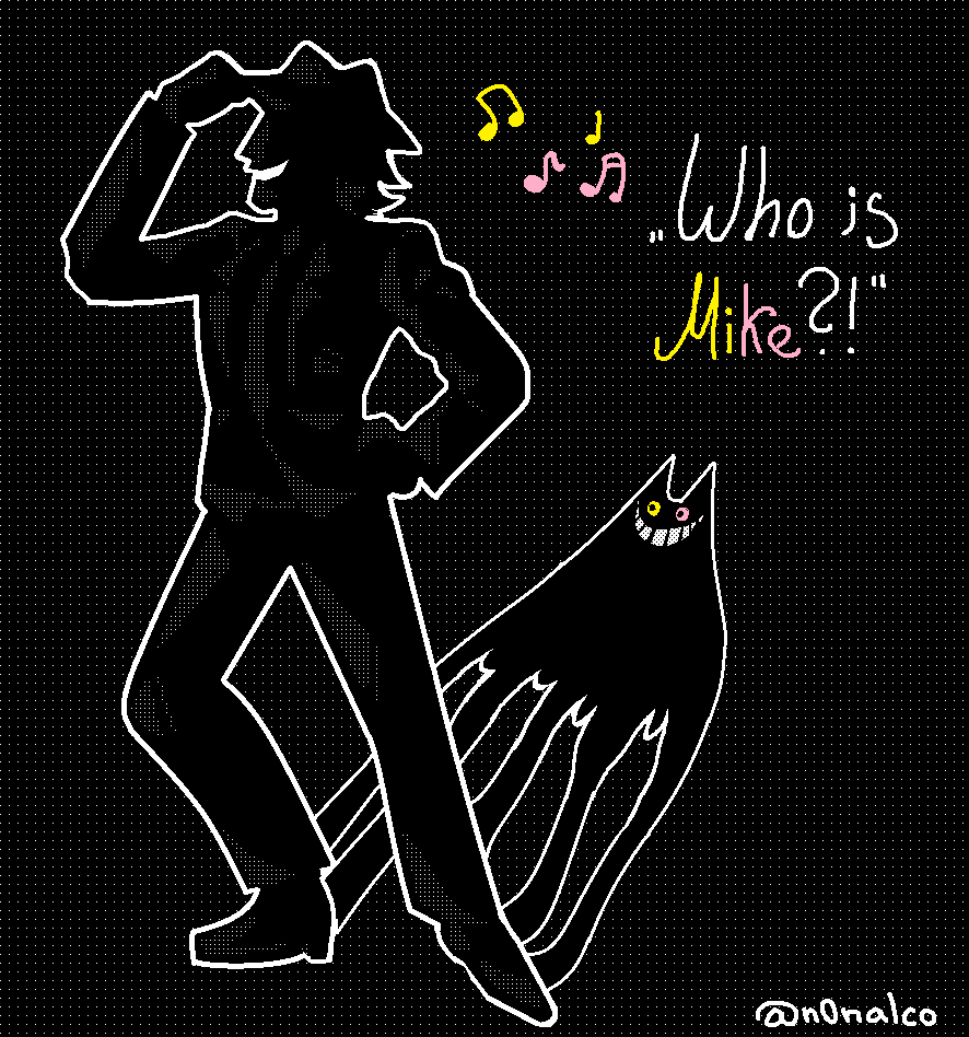 n0nalco's tweet photo. send this image to 10 friends to find out who mike is
#pluey #friend #mike #deltarune https://t.co/Y5HFOFoumx