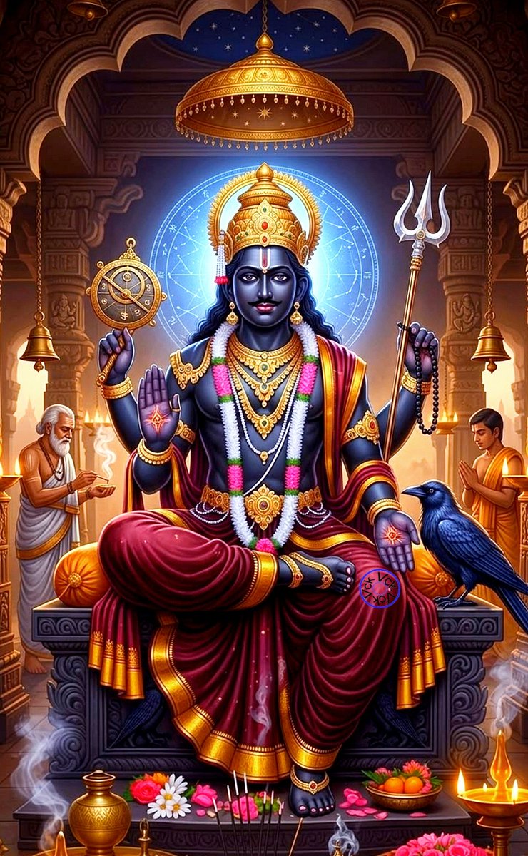 Hindu_devotee2's tweet photo. 🥀🌷🌹🐚🔱 || मँत्र || 🔱🐚🌹🌷🥀
ऊँ नीलांजन समाभासं रविपुत्रं यमा ग्रजम्।
छाया मार्तण्ड सम्भूतं तं नमामि शनैश्चरम्।
🌺🍁🌹🥀🐚🔱 || भगवान शनि की कृपा से आपके जीवन की समस्त बाधाएँ दूर हो। ||🔱🐚🥀🌹🏵️💮 https://t.co/gvw0O7HWMa