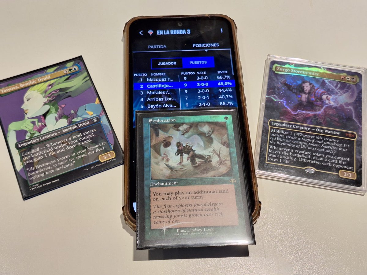 Radiant_Mael's tweet photo. Invictos en el 2 Headed Giant de Commander.
Gracias @MTGOsalseo por el coaching y las cartas, no nos llevamos las promos pero esperamos llevarnos tu reconocimiento. Todos somos @Juanmacasti93 https://t.co/VMEFU8YtB2