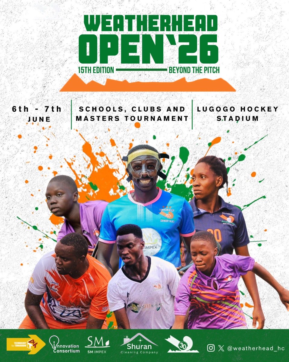 weatherhead_hc's tweet photo. The storm is coming 🌩️🔥
Weatherhead Open 2026 — 2 days of passion, rivalry &amp; pure hockey greatness. 🏑
6–7 June | Lugogo Hockey Grounds https://t.co/ukL6mntikD