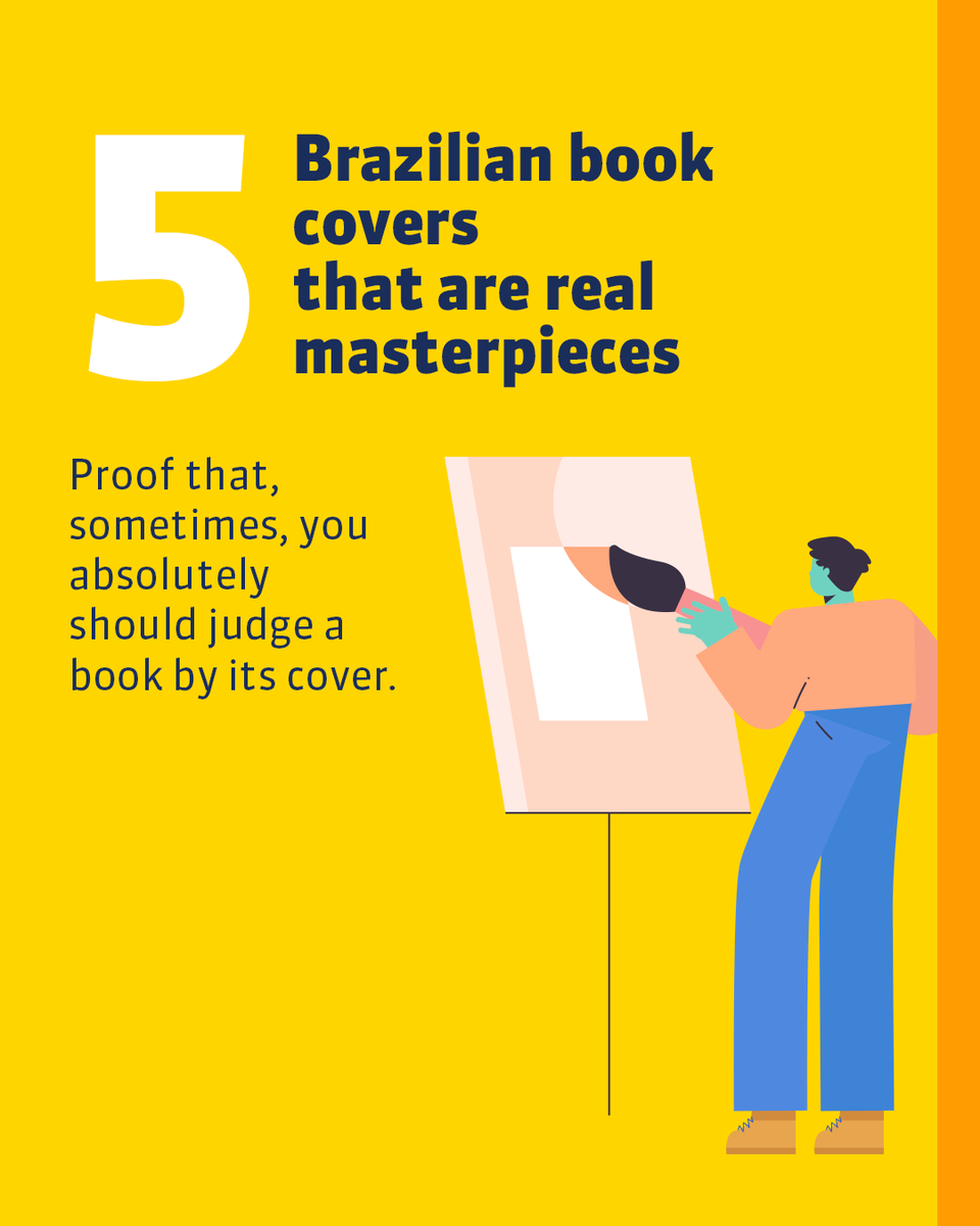 BPublishers's tweet photo. Great book design is a powerful art form, and these five Brazilian book covers are true visual masterpieces that prove that, sometimes, you absolutely should judge a book by its cover.

Featuring stunning collaborations between publishers and brilliant contemporary artists, these editions seamlessly blend literature with fine art.

From striking oil paintings to evocative illustrations, each design elevates the narrative and showcases the incredible creativity of Brazil's publishing industry.

Which of these beautiful masterpieces caught your eye first?

#bookcovers #bookdesign #brazilianliterature #graphicdesign