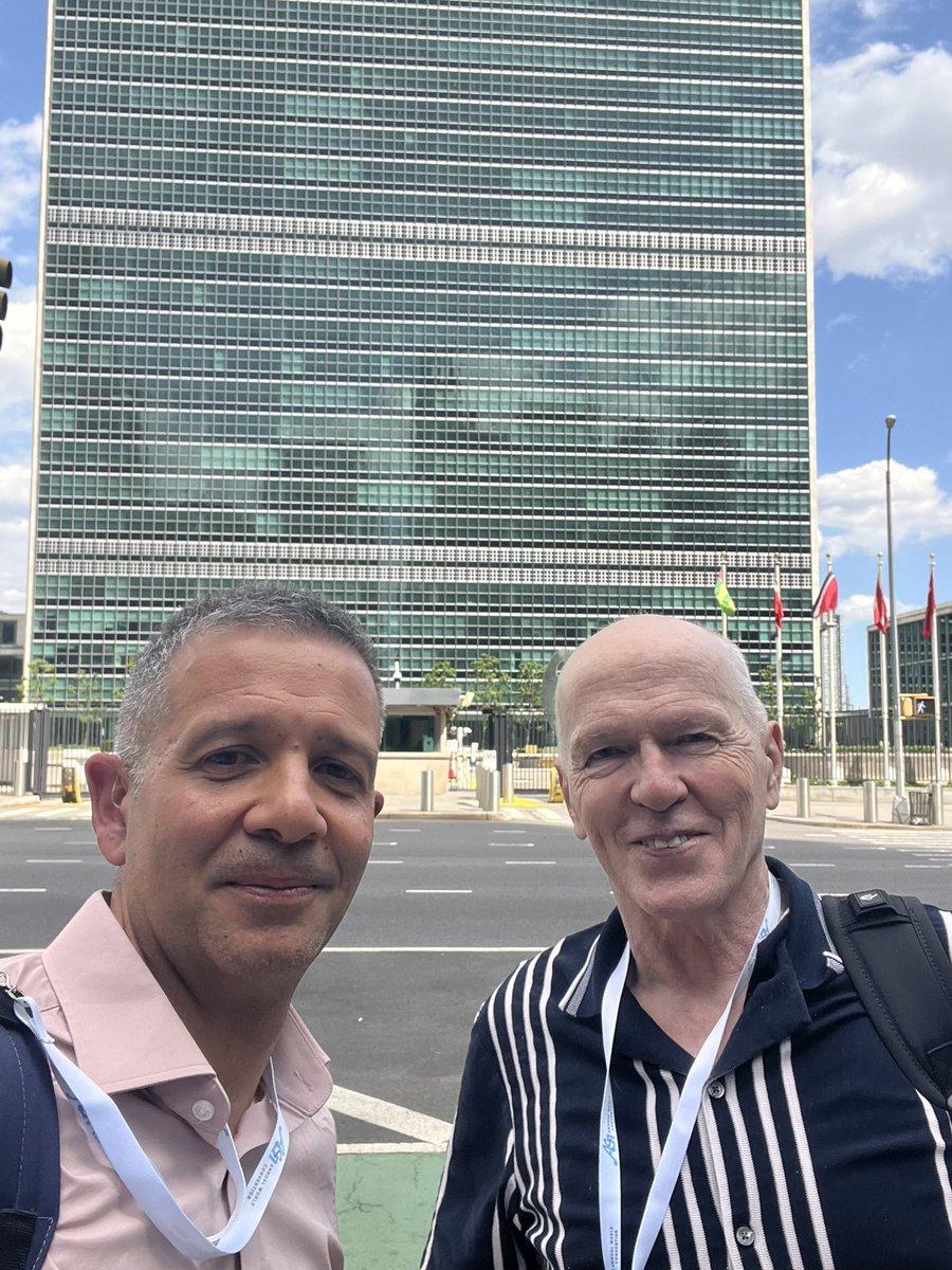 nloizide's tweet photo. Conversations on peacebuilding, mediation and the future of international cooperation continue in New York. A great day with John McGarry and colleagues— always inspiring to exchange ideas at the UN. https://t.co/JXLccYsXVb