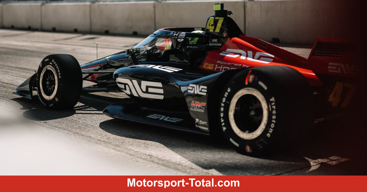 MST_USRacing's tweet photo. IndyCar Detroit 2026: Mick Schumacher im FT1 Drittletzter #IndyCar #Detroit #DetroitGP !B https://t.co/fvtCIODoyA https://t.co/8XfrQLOvcX