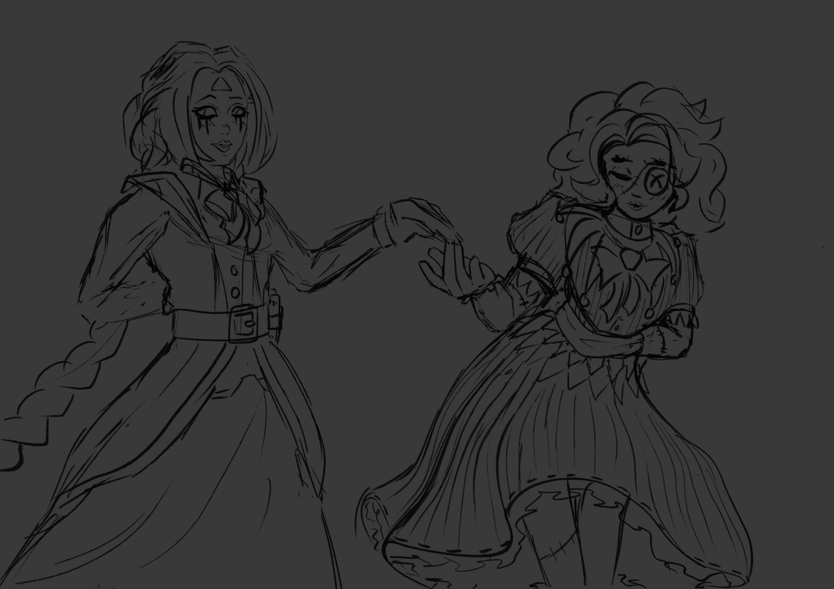 Nyxikyu_'s tweet photo. A little Vindicta and Madeline Sketch
#deadlock #deadlockoc #deadlockfanart https://t.co/1vyaBZ8Urh