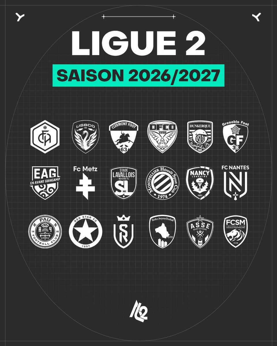 Actu Ligue 2 tweet media
