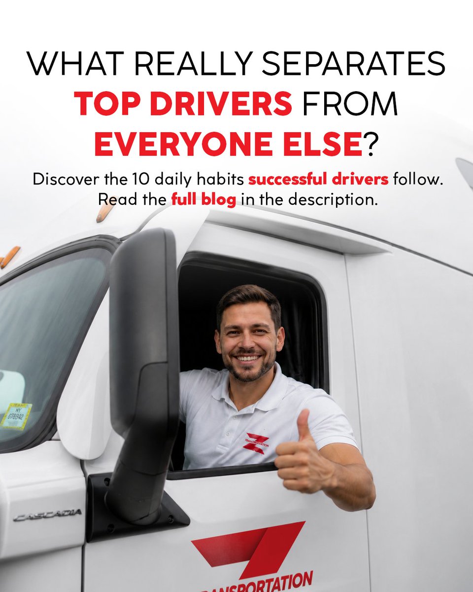 DriveForZ's tweet photo. What sets top drivers apart? It’s their daily habits! From pre-trip checks to focus on the road, every smart choice counts. 

Discover more: https://t.co/QIeD7VQvhs https://t.co/iX97zE5aOz