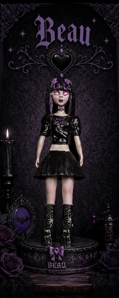 ThirdDepth3DP's tweet photo. These two menaces are now available to purchase in my eBay store!

Beau &amp; Bebe are fully designed and made by me (Mel).

Click below to purchase!

BEAU - https://t.co/fzoFxrit3D 
BEBE - https://t.co/9KlGxEuTTx

#HelloDarkness #ThirdDepth3DPrints #3DPrinting #ResinPrinting https://t.co/DEHXljVALQ