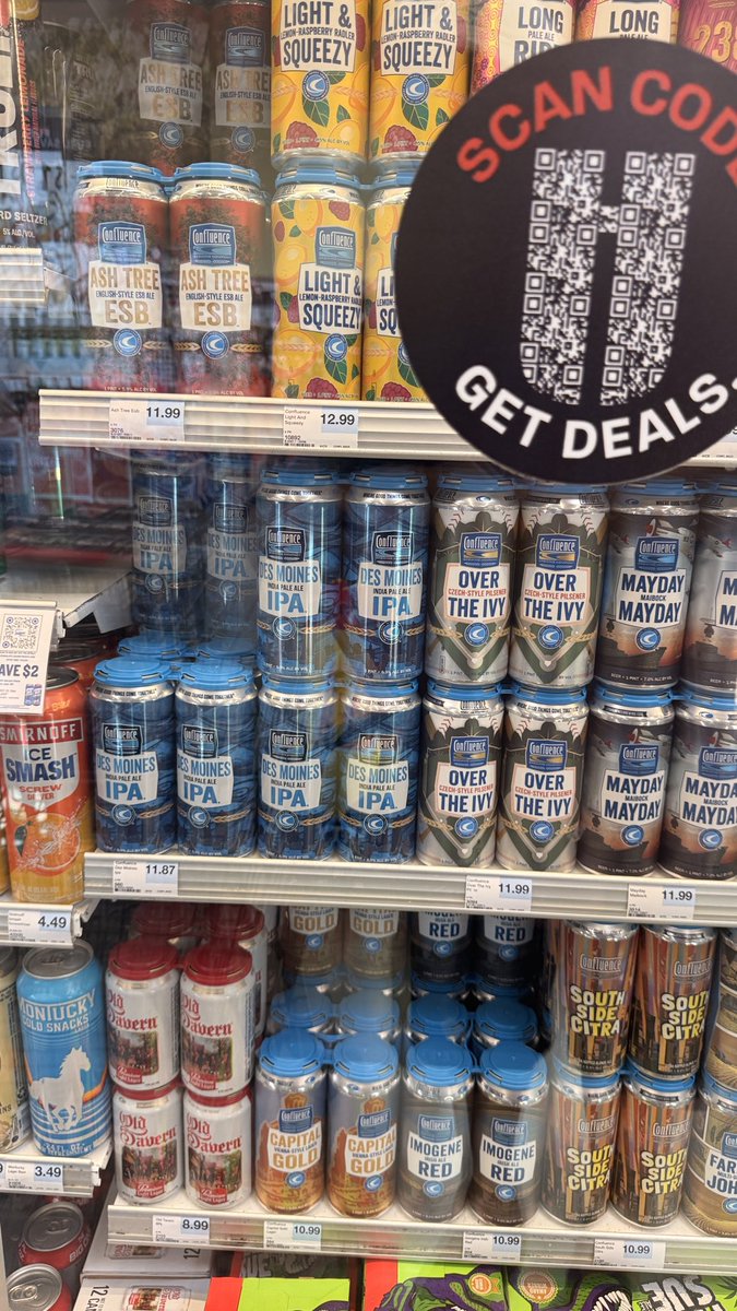 CHDAngelMom's tweet photo. Ooh, ooh!! @ConfluenceBrew has a whole new batch! Loving the variety of IPA’s - will be trying the 2385 / Light & Squuzy for the 1st time & am super stoked to see ASH TREE is BACK BAY-BEE!! 

I’m gonna be getting LIT tonight LMAO #OnPatrolLive #OPLive #OPL #OPNation #DrinkOfTheNight