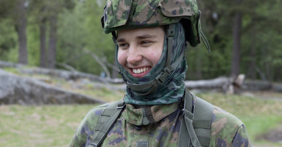 mi_ughh's tweet photo. fun fact about newly signed #gobolts benjamin rautiainen: he’s currently completing his mandatory military service in between hockey seasons. he received high-level sports military honor this month! https://t.co/kFPjaTZtmO