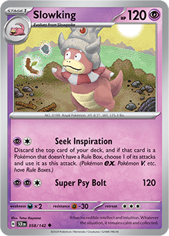 Kelthrag's tweet photo. I have been playing a lot of Slowking since the start of the rotation, but I think it's finally it's time to shine for the Chaos Rising format! Made a guide going into all the potential ways you can go with the deck, which will be updated as long as Slowking remains legal. Link⏬ https://t.co/JjbwtFnhS0