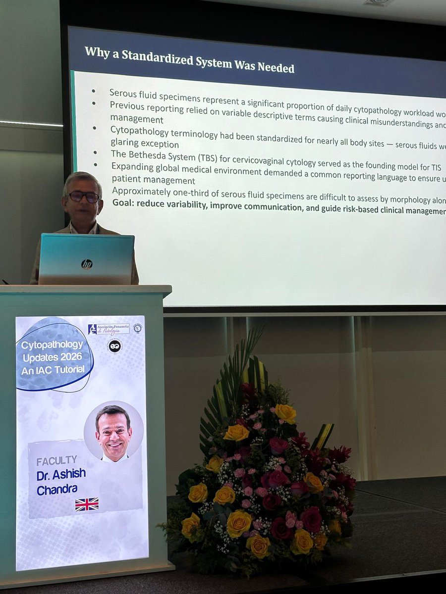 sza_jhcyto's tweet photo. Day 1 of the IAC Tutorial in Panama City is almost in the books. A wonderful audience, outstanding faculty, and truly impressive engagement throughout the sessions. Looking forward to another exciting day of learning and discussion tomorrow. @IACytology https://t.co/Bfo99efE2n